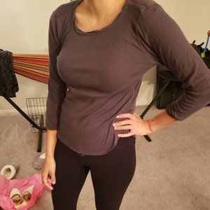 Outerknown 3/4 sleeve organic 100% cotton